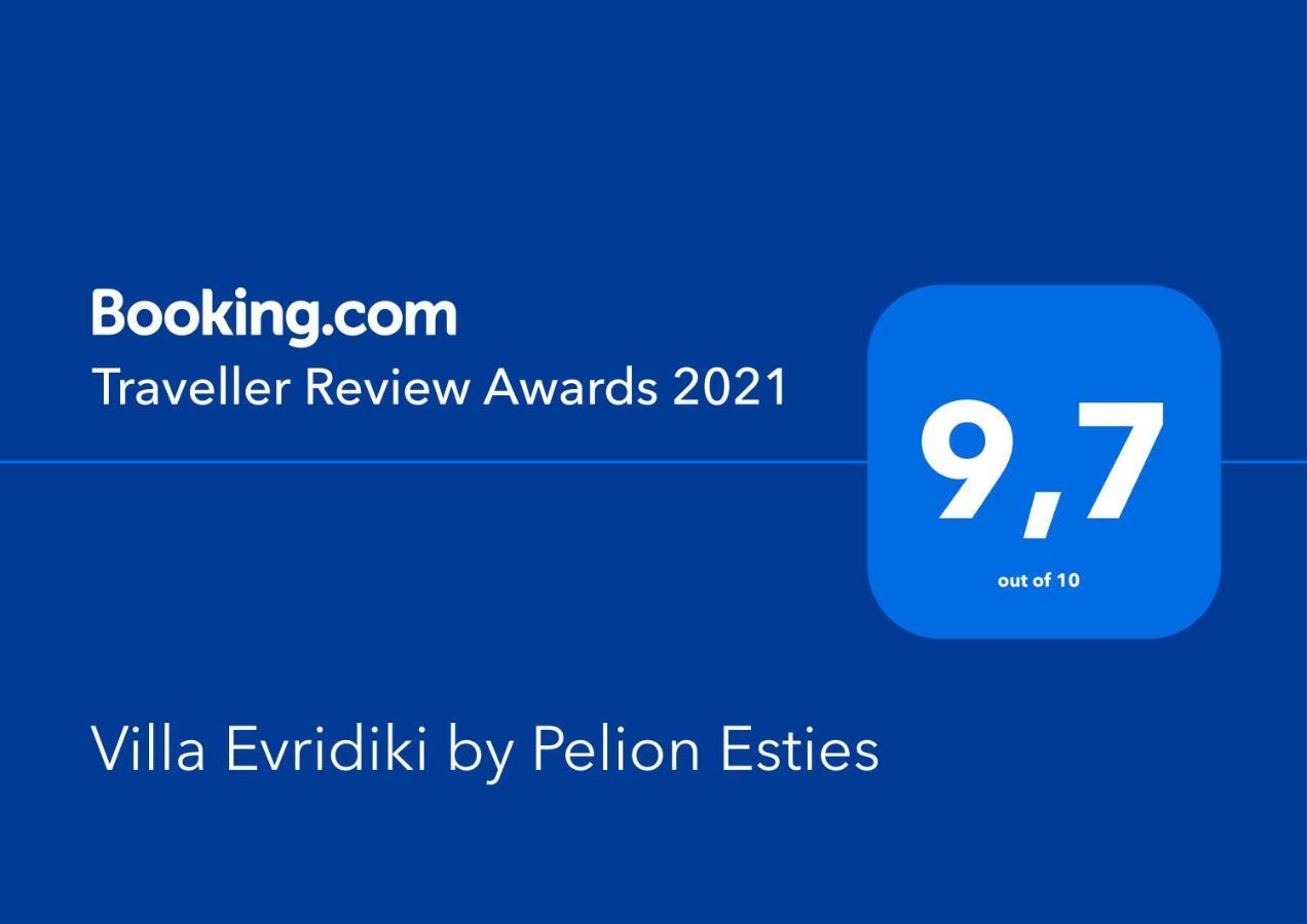 Villa Evridiki by Pelion Esties Agios Georgios Nilias Dış mekan fotoğraf
